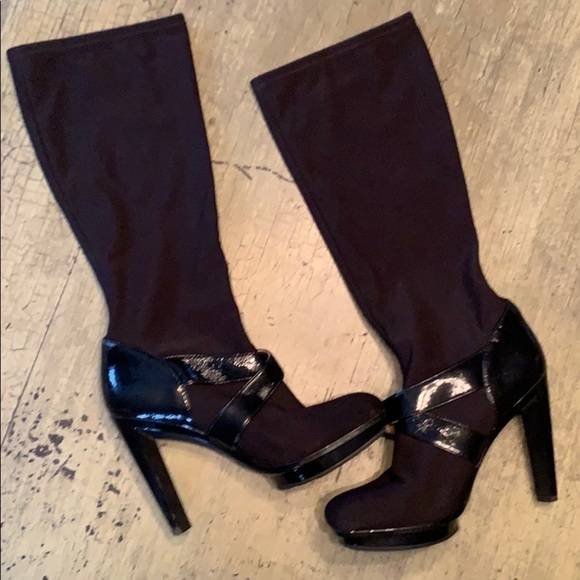 Michael Kors Black Allister Boots - Picture 2 of 16